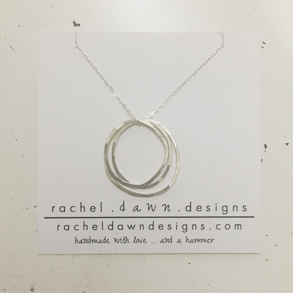 Rachel Dawn Designs 3 Moon Pendant Necklace NEW - Picture 2 of 2